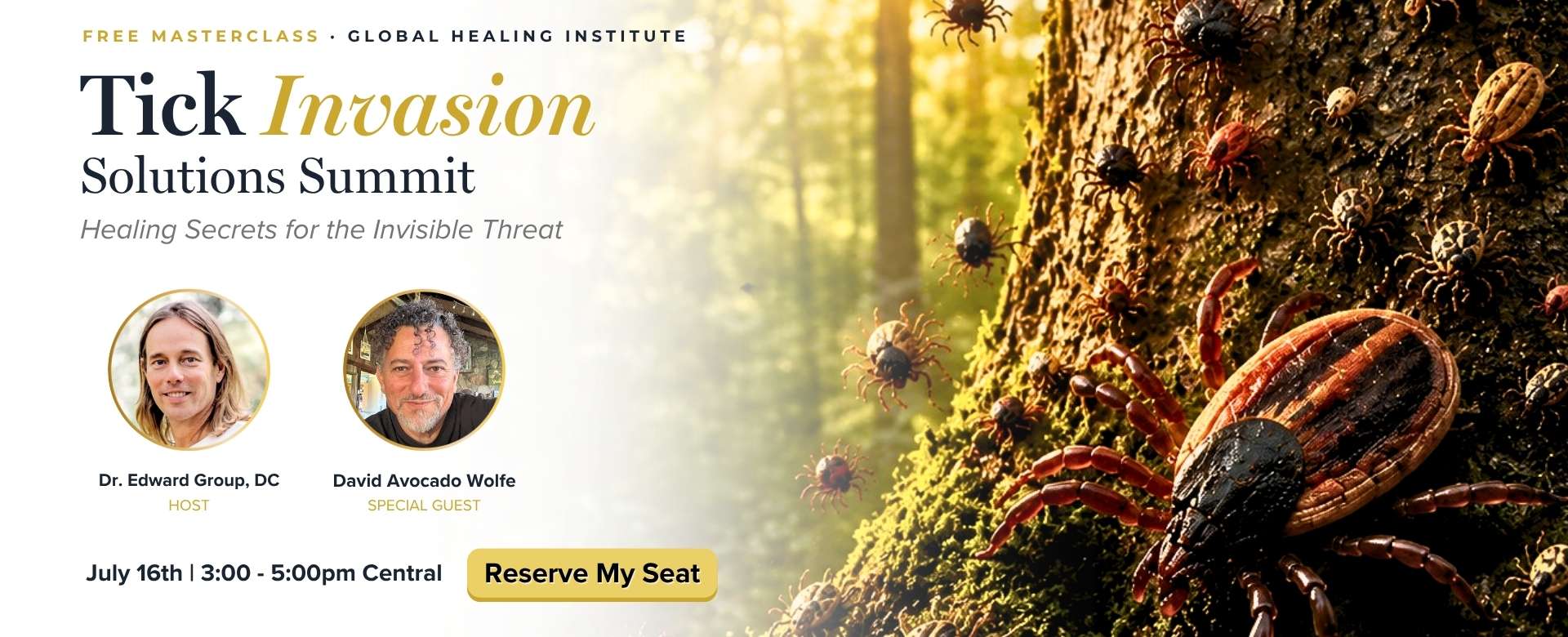 The Tick Invasion Solution Summit